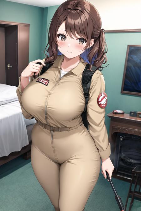 24909-3201252207-ghostbuster uniform, large breasts, wide hips, indoors, full body, hotel room, protopack,.png